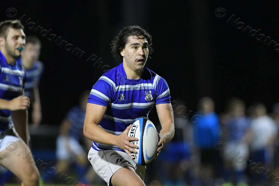 Wheaton Men\'s Rugby vs Mass Maritime.  Photo by Keith Nordstrom